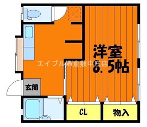 向陽荘　西棟の物件間取画像